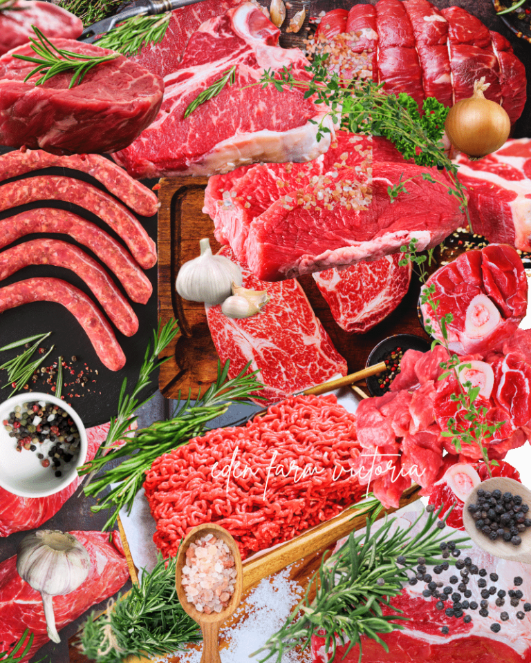 Eden Farm Bulk Beef Box (12kg minimum) $29/kg - Eden Farm Produce