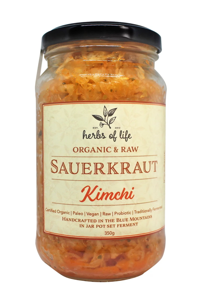 Sauerkraut Kimchi 350g Eden Farm Produce