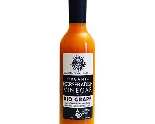 Australian Harvest Organic Horseradish Vinegar 350ML